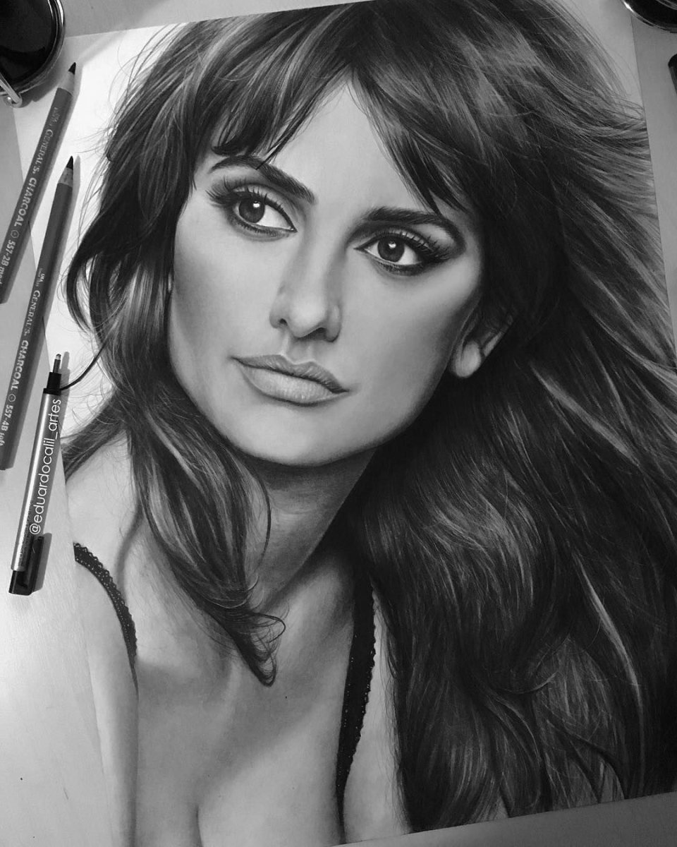 Пенелопа Крус портрет