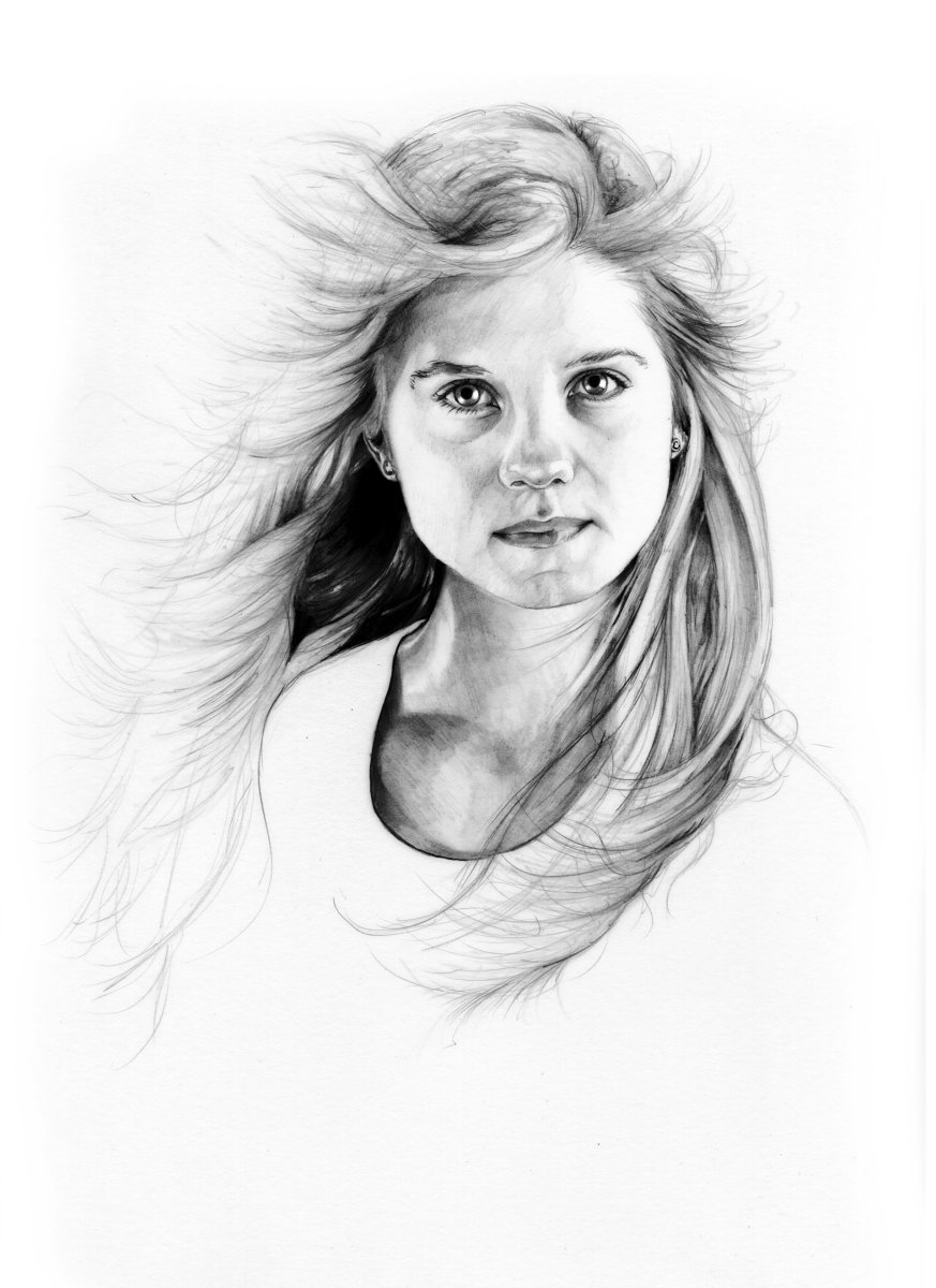 Энн Хэтэуэй портрет