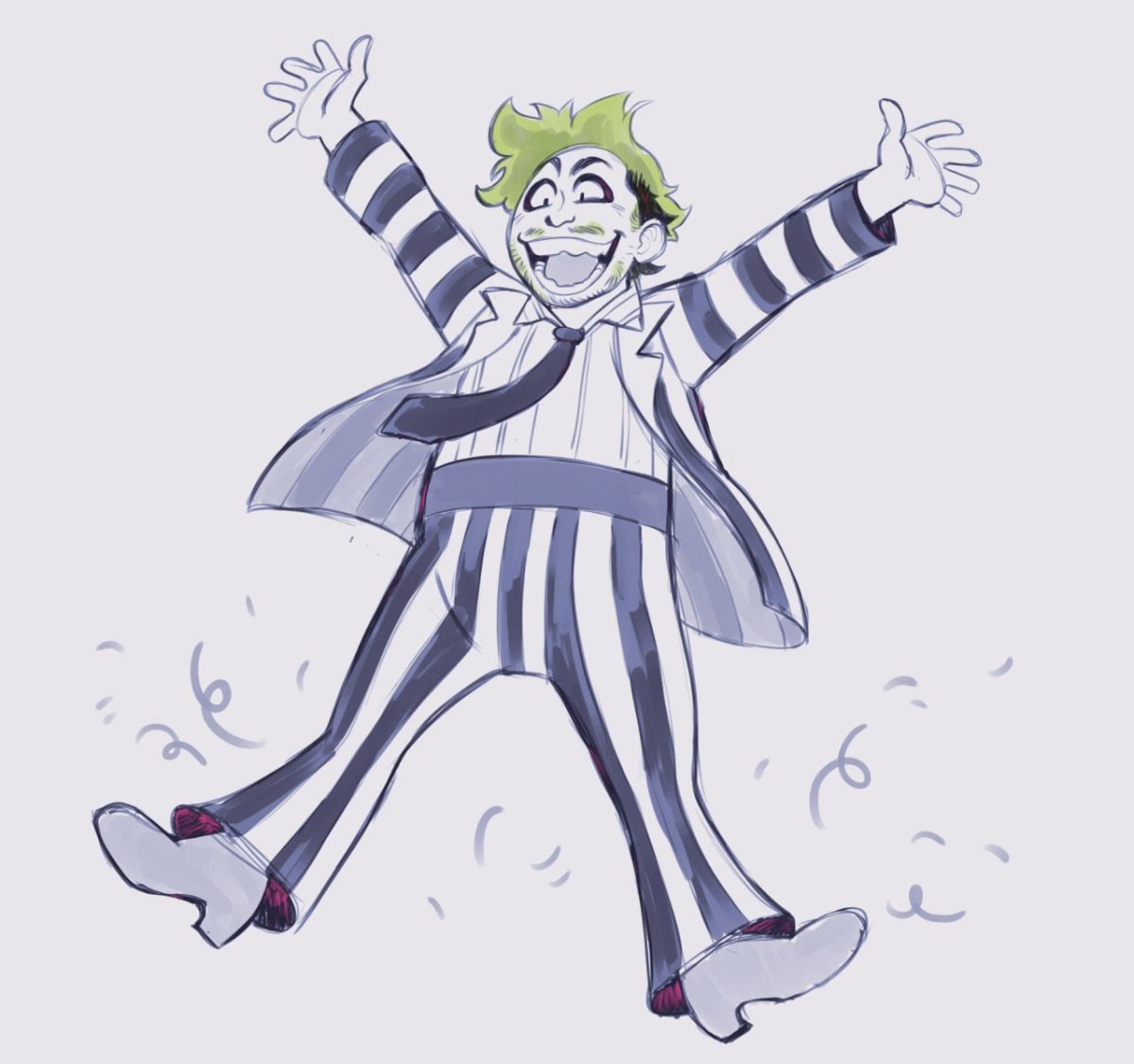 Битлджус кроссовер