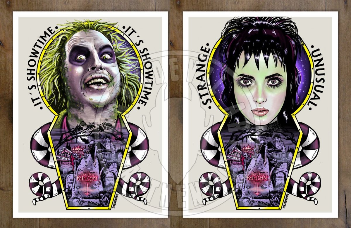 Битлджус и Лидия