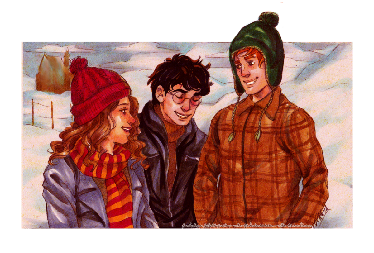 Гарри Поттер и Рон Уизли арт