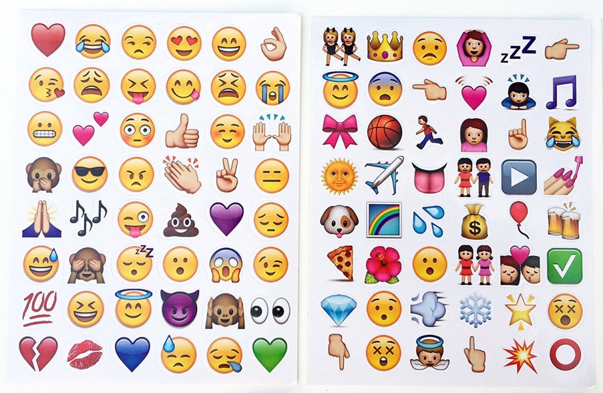 Стикеры смайлики