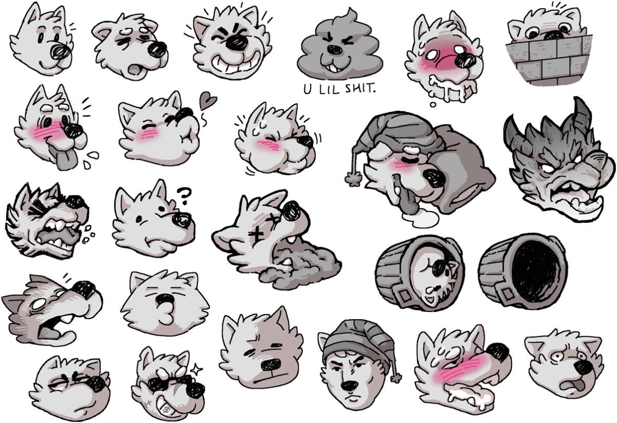 Стикеры для распечатки