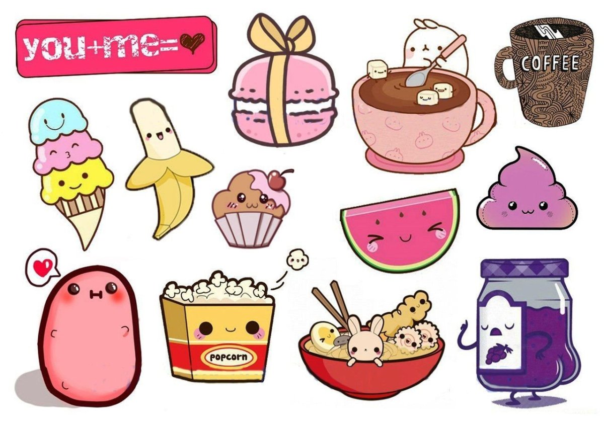 С наклейками вкусняшки