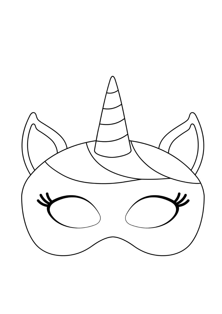 Маска Единорог