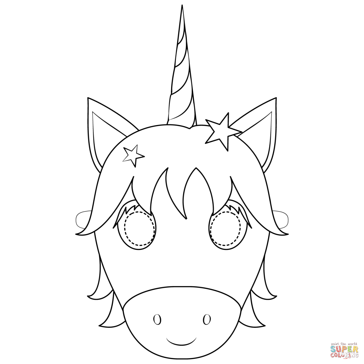 Мак раскраска