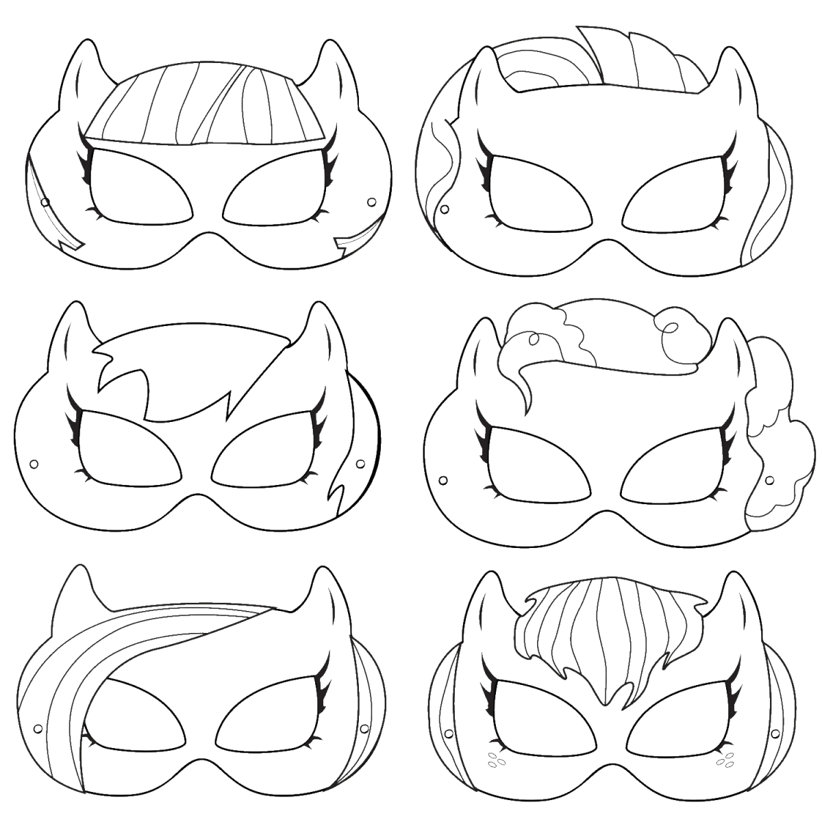 Раскраска куколка ЛОЛ Единорожка