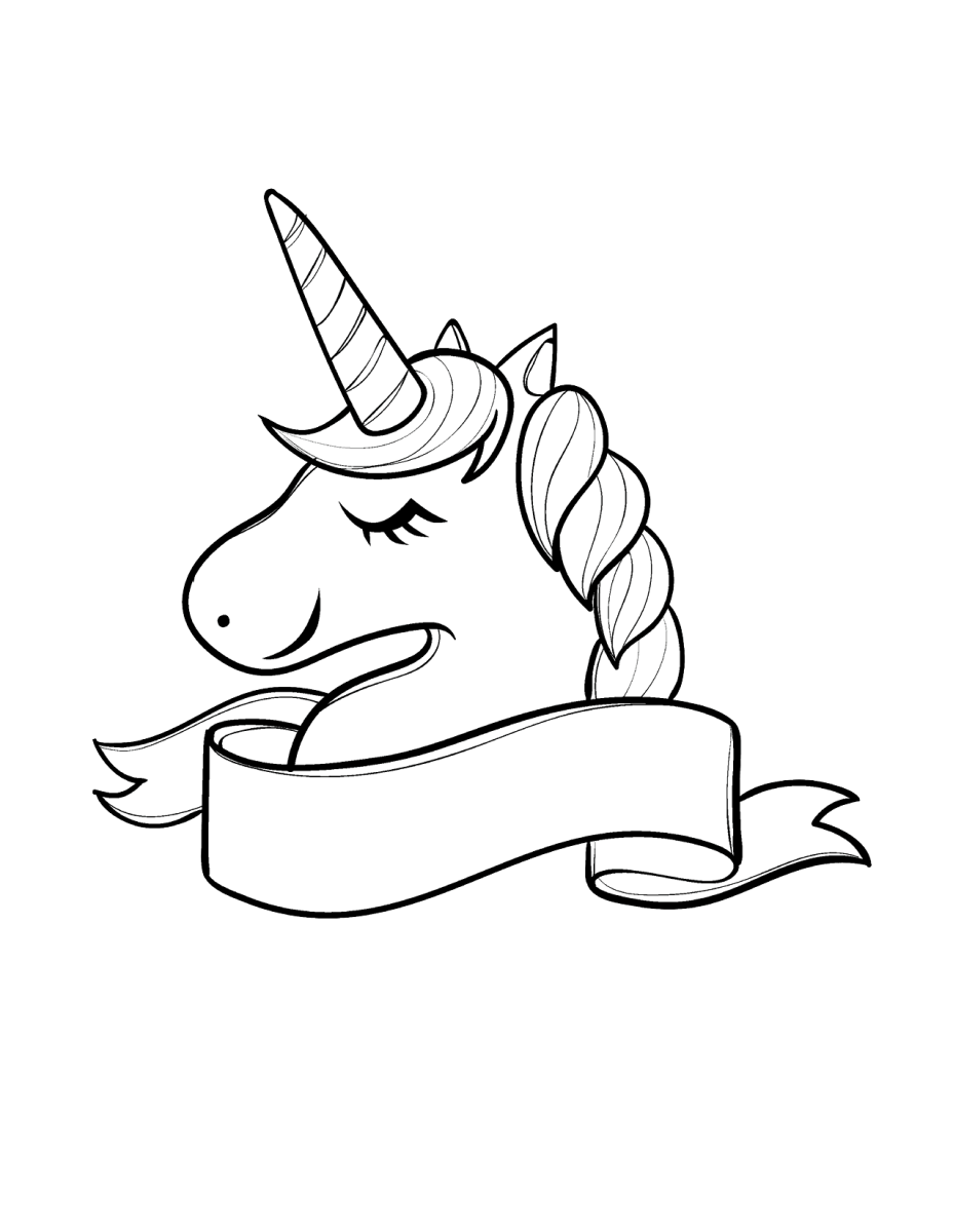 Рисунки для рисования Единороги милые