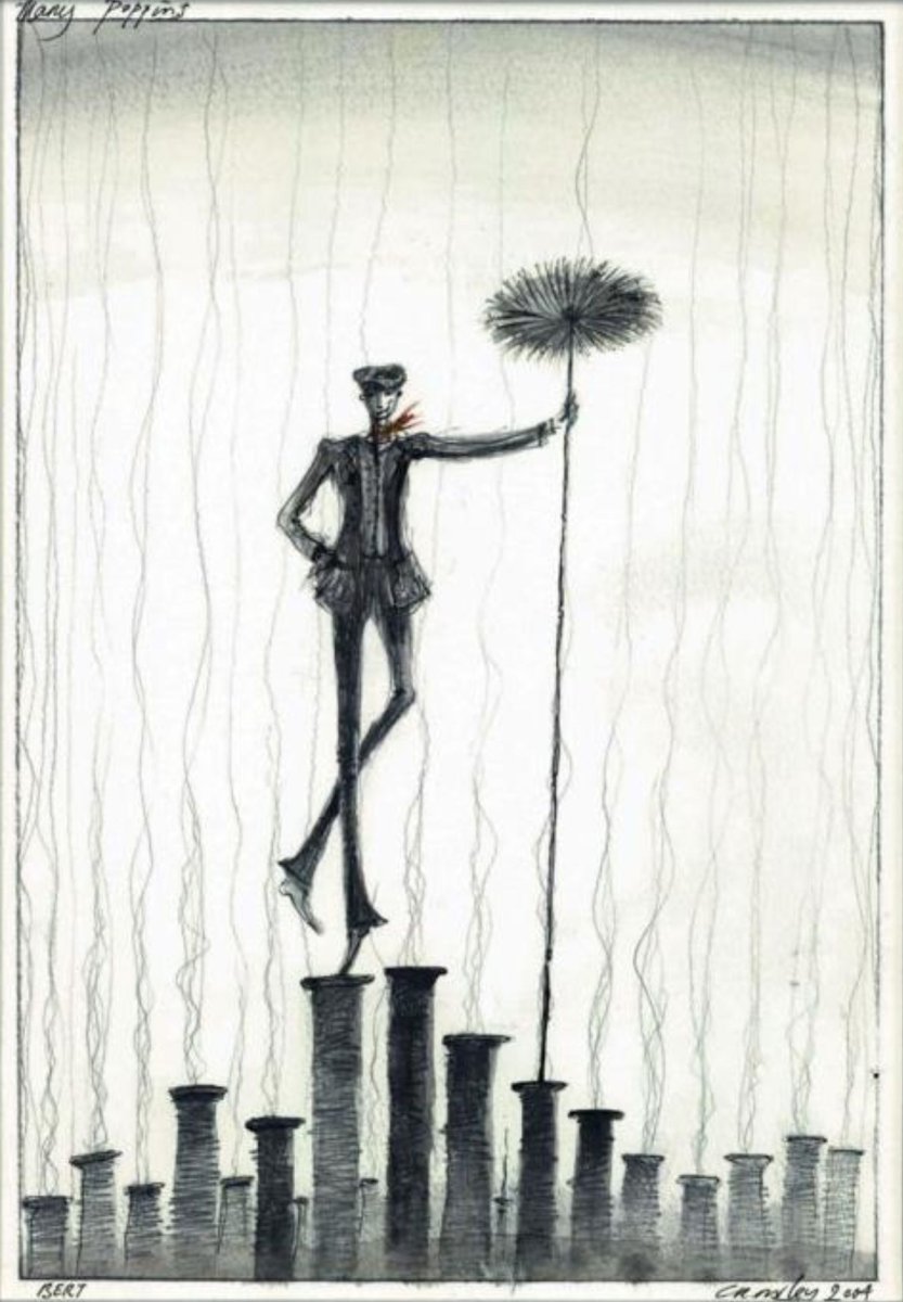 Иллюстрация трубочист для детей