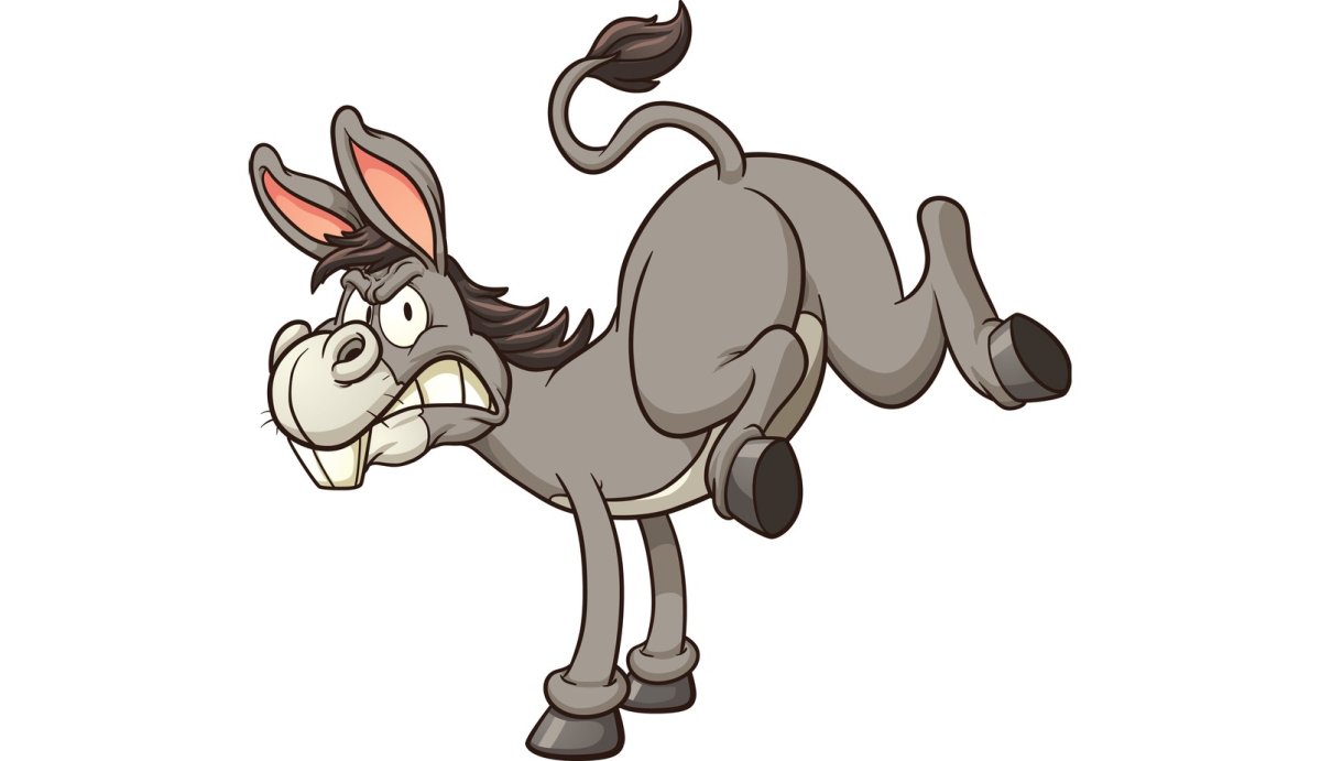 Упрямый осёл