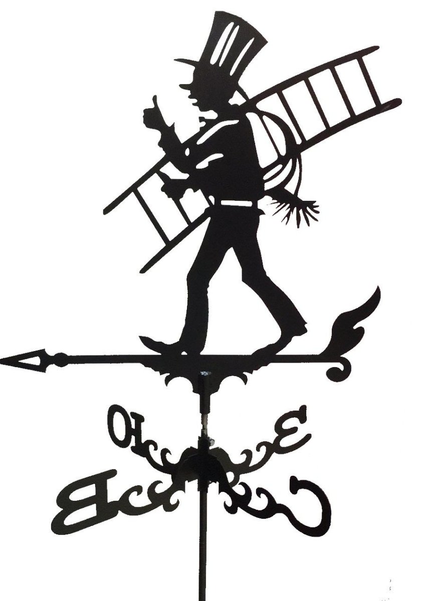 Трубочист силуэт