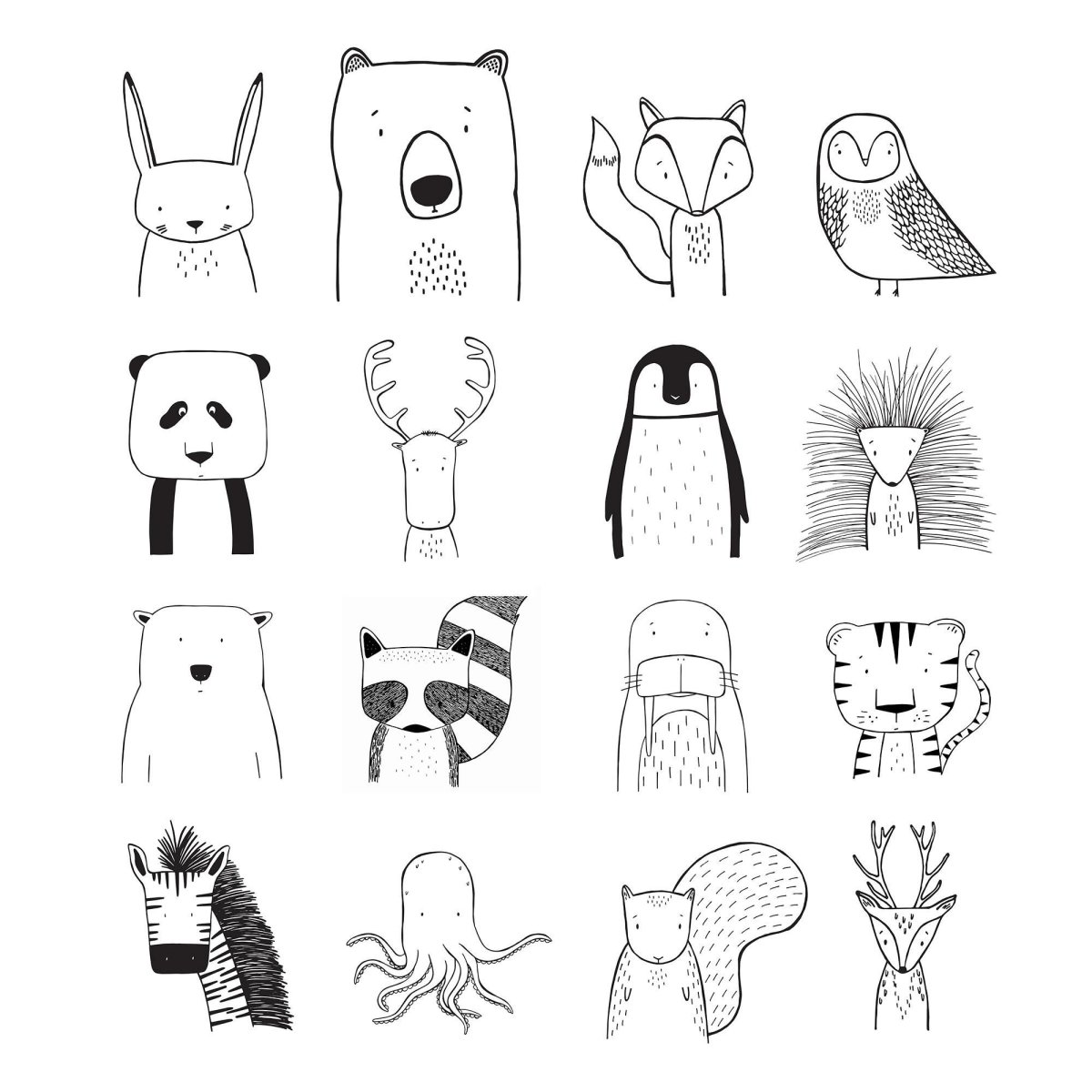 Маленькие рисунки для срисовки