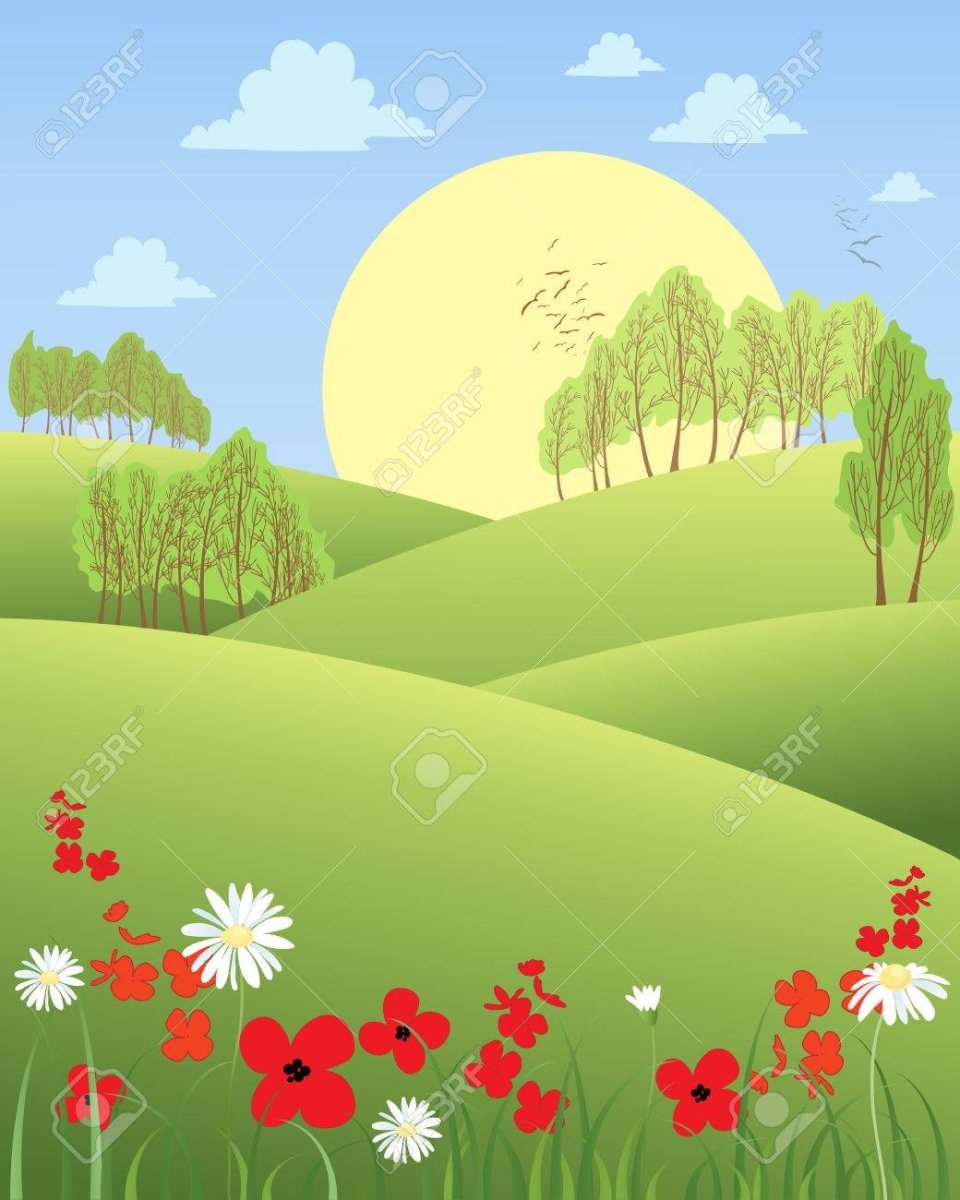 Нарисовать холм