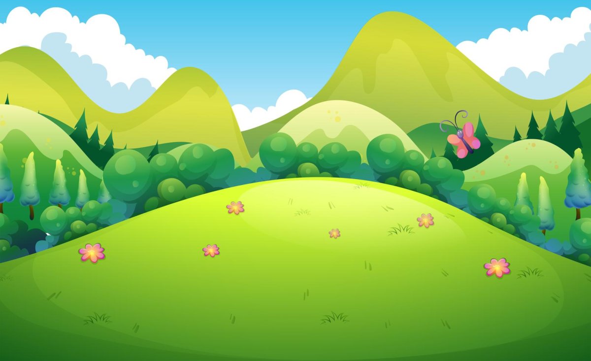 Природа одной линией