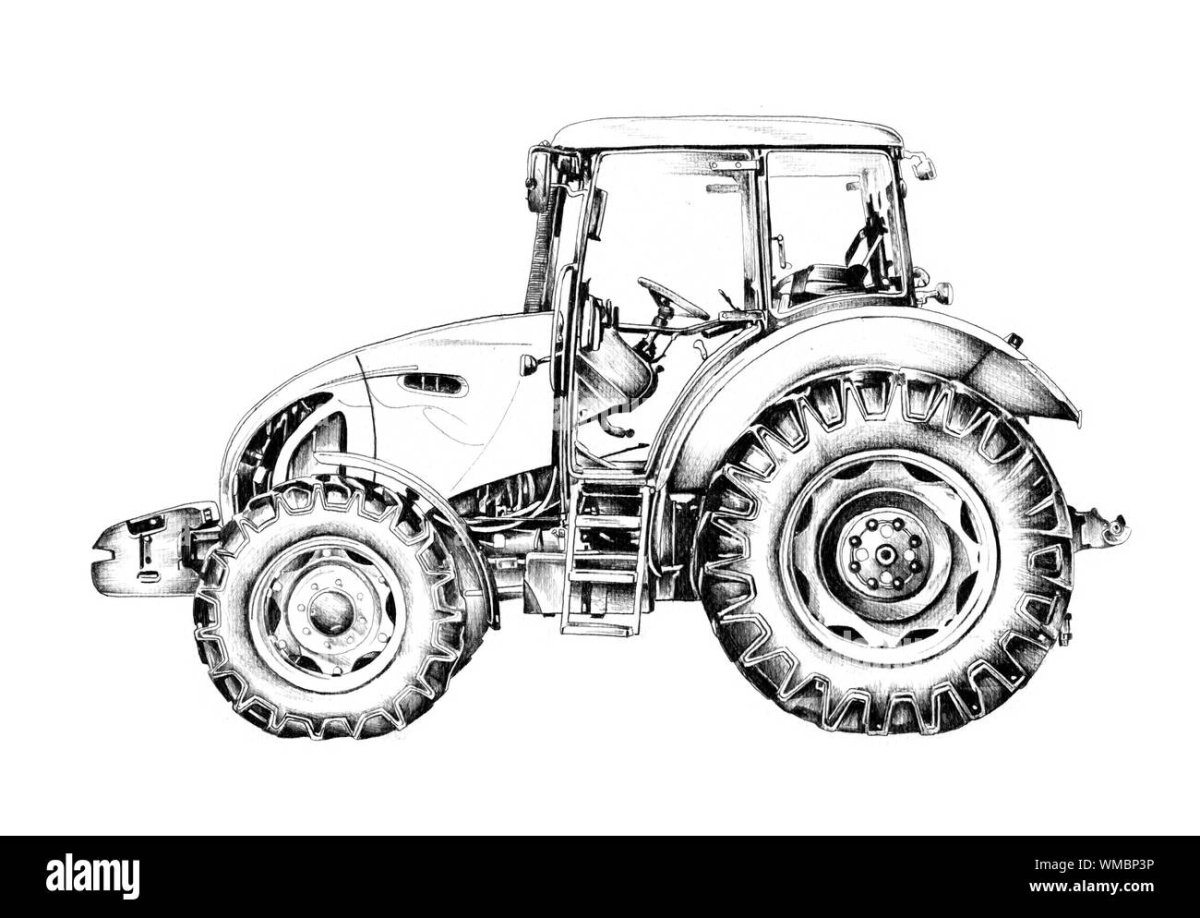 Tractor чертеж