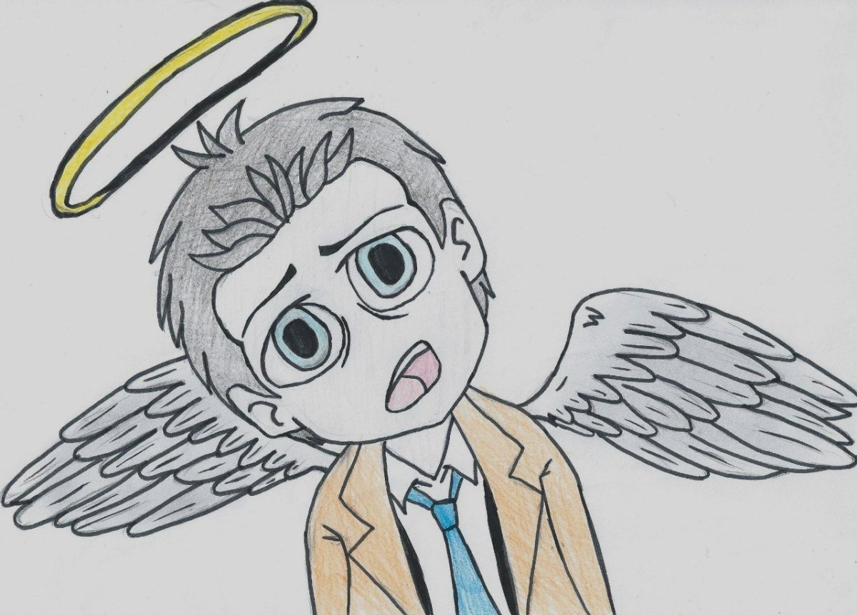 Сверхъестественное рисунки для срисовки