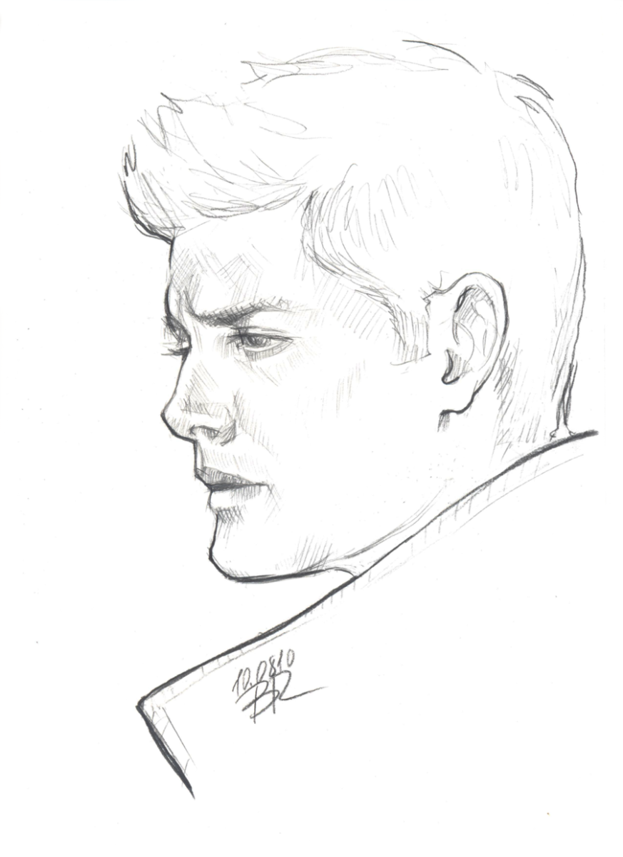 Дин Винчестер скетч