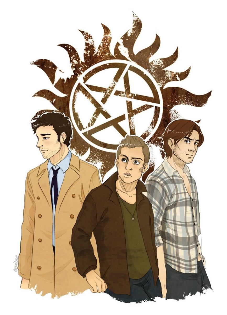 Дин Сэм КАС аниме