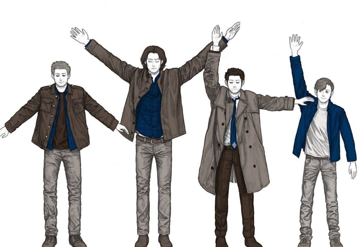 Кастиэль Импала арт