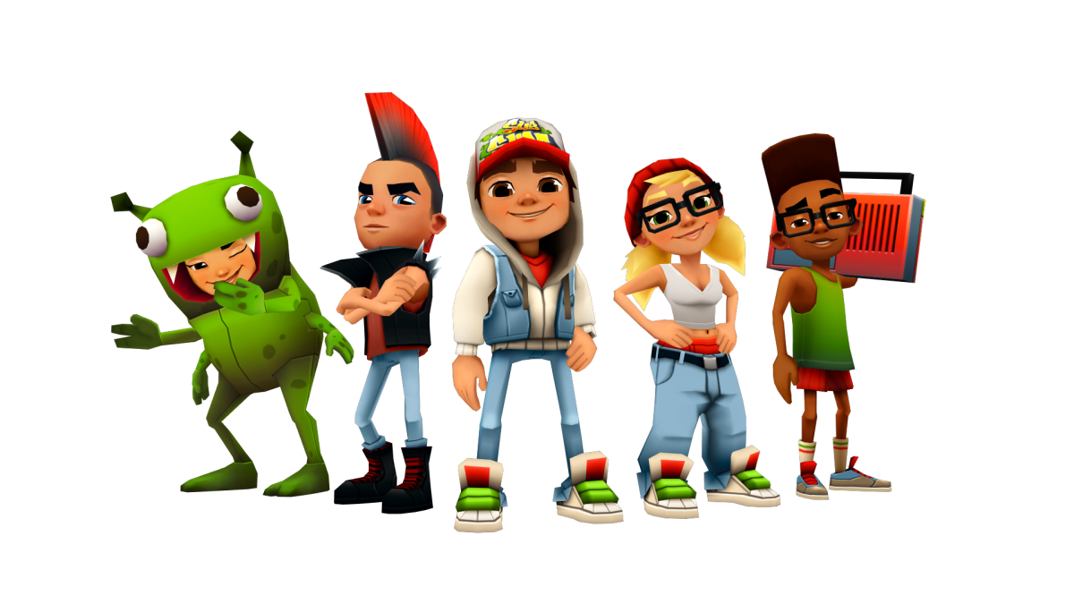 Граффити сабвей Серферс