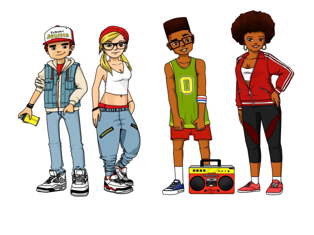 Сабвей сёрф Джейк и трики шип