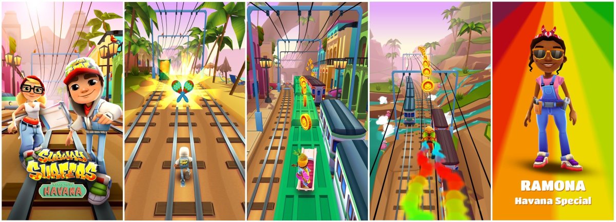 Сабвей сёрф герои