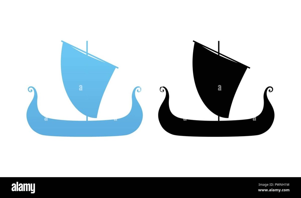 Ладья силуэт