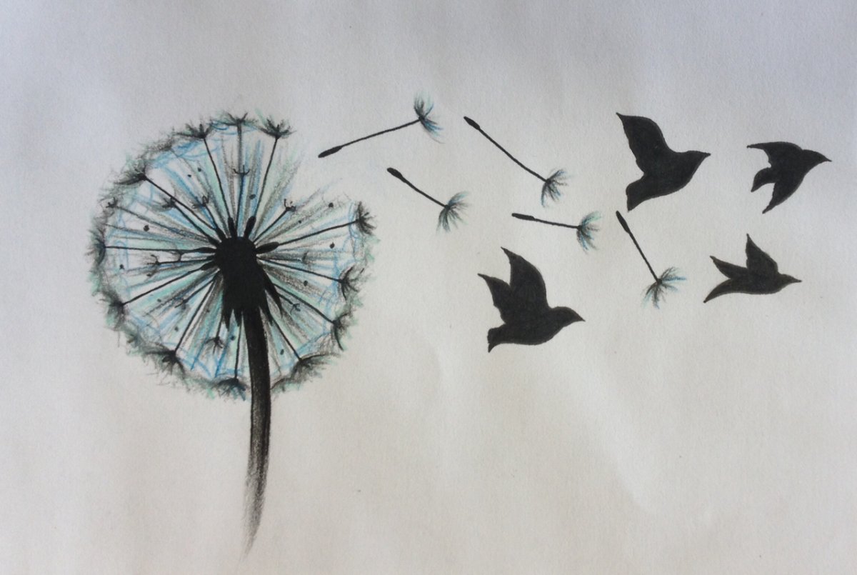 Минимализм рисование цвета