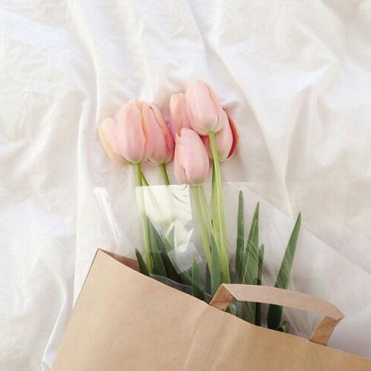 Весенний букет акварель