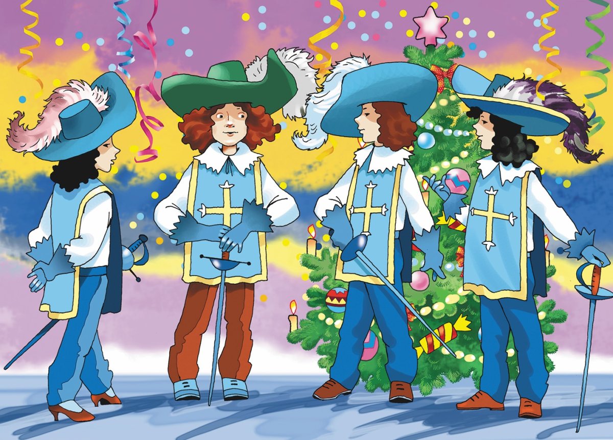 Мушкетеры Атос Портос и Арамис