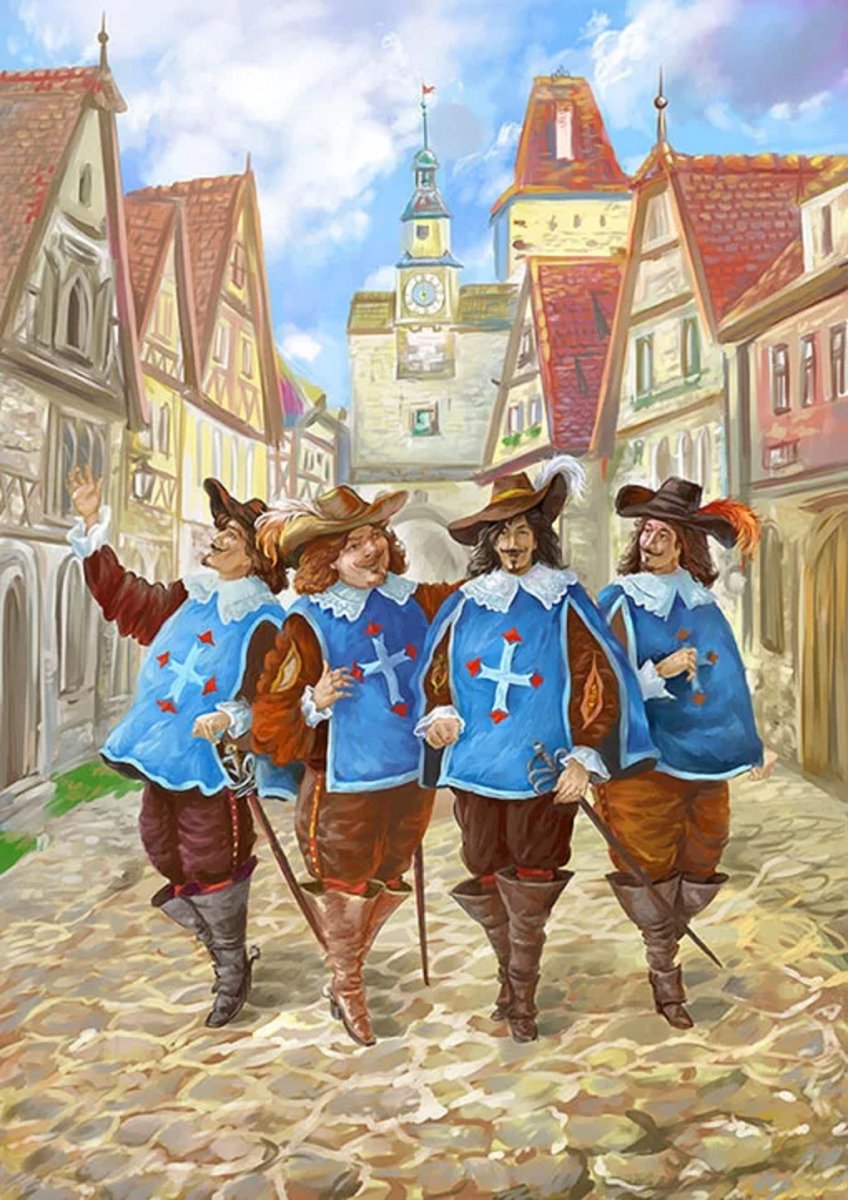 Три мушкетера 1844