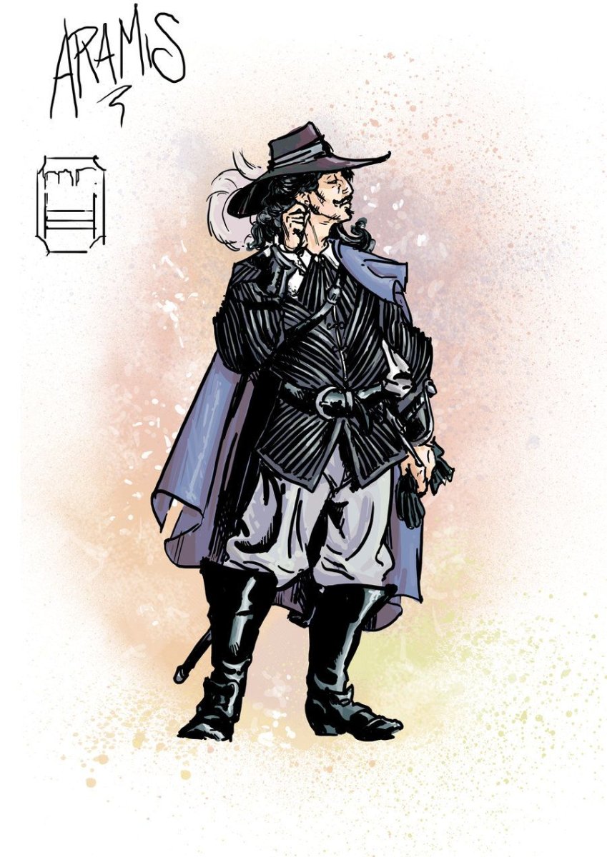 Герои три мушкетера Дюма