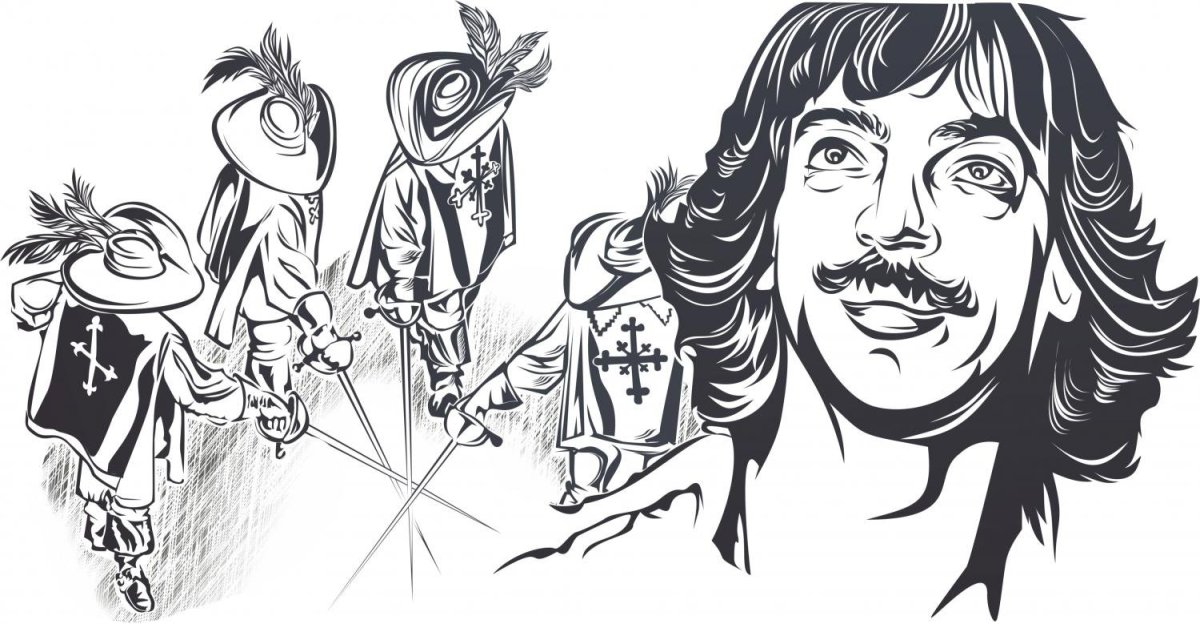 Мушкетер вектор