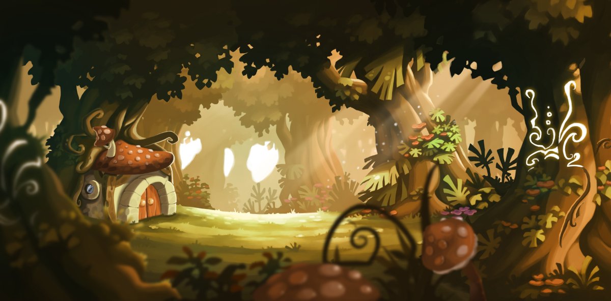 Сказочный фон