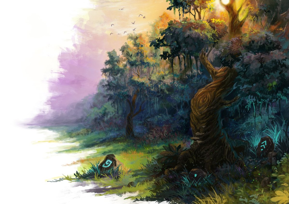 «Зачарованный лес» («Enchanted Forest») Поллак