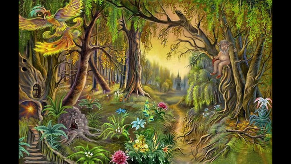 Волшебный лес для детей