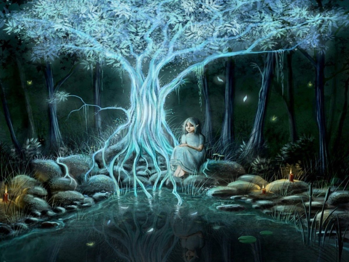 Волшебный домик в лесу