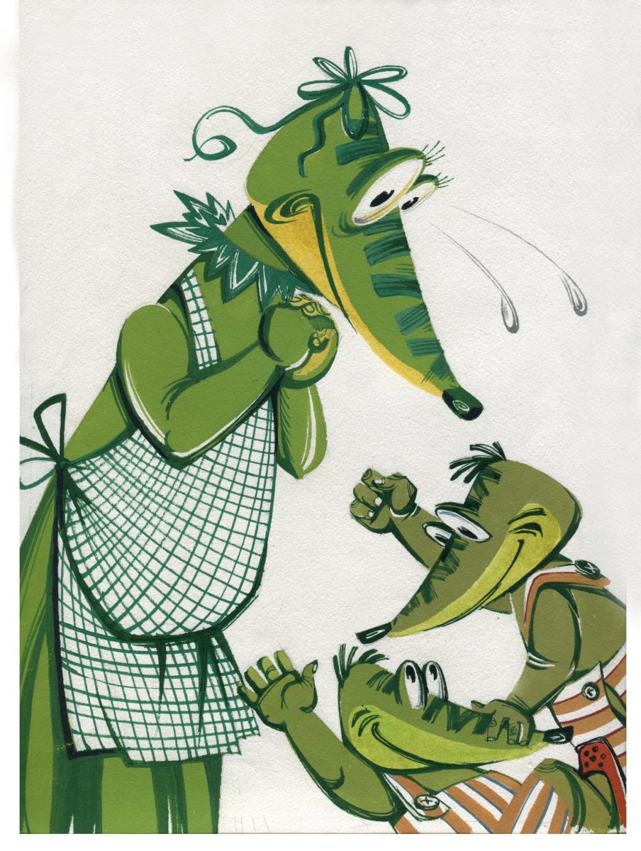 Крокодил из сказки Корнея Чуковского