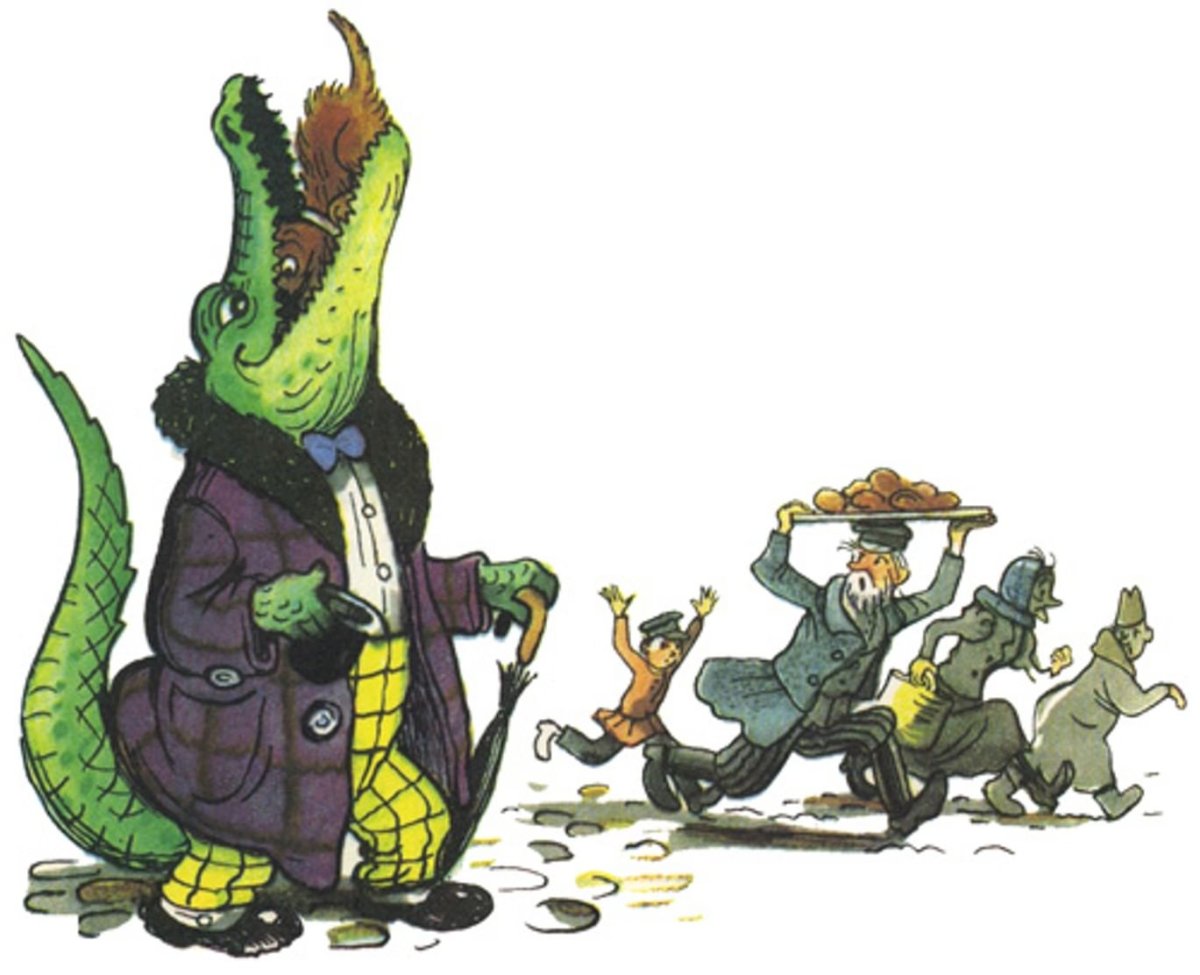 Крокодил из Бармалея Чуковский