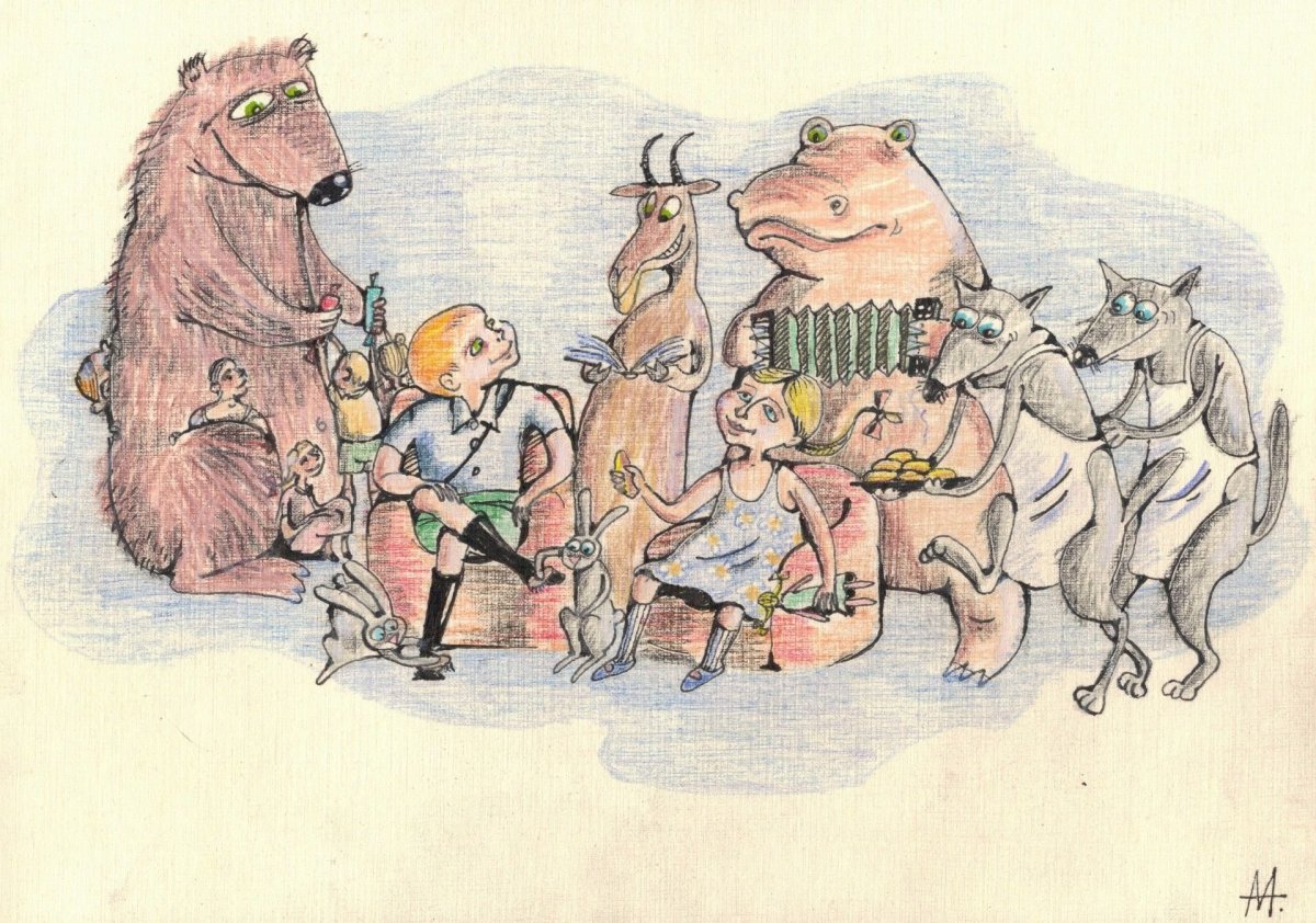 Детская книжка про крокодила