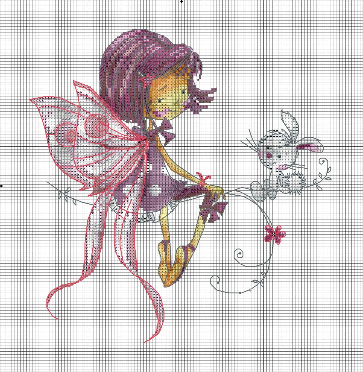 Фея осени раскраска