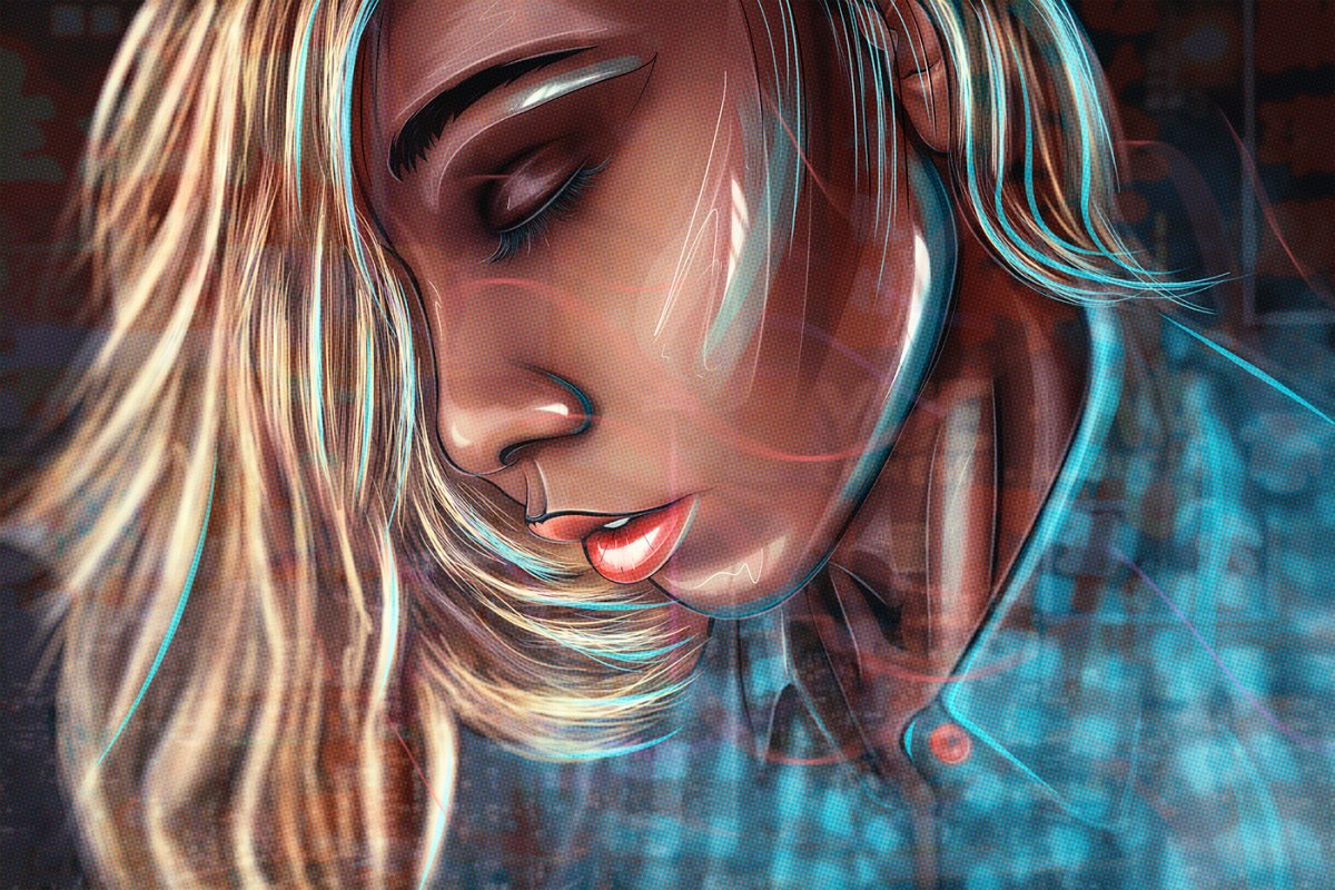 Майкл Корбин арт ретушь