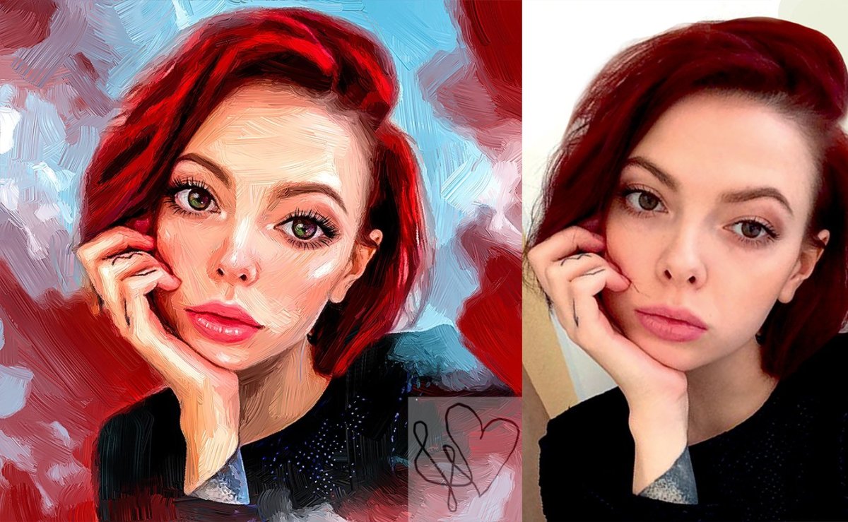 Procreate портреты Джулия Разумова