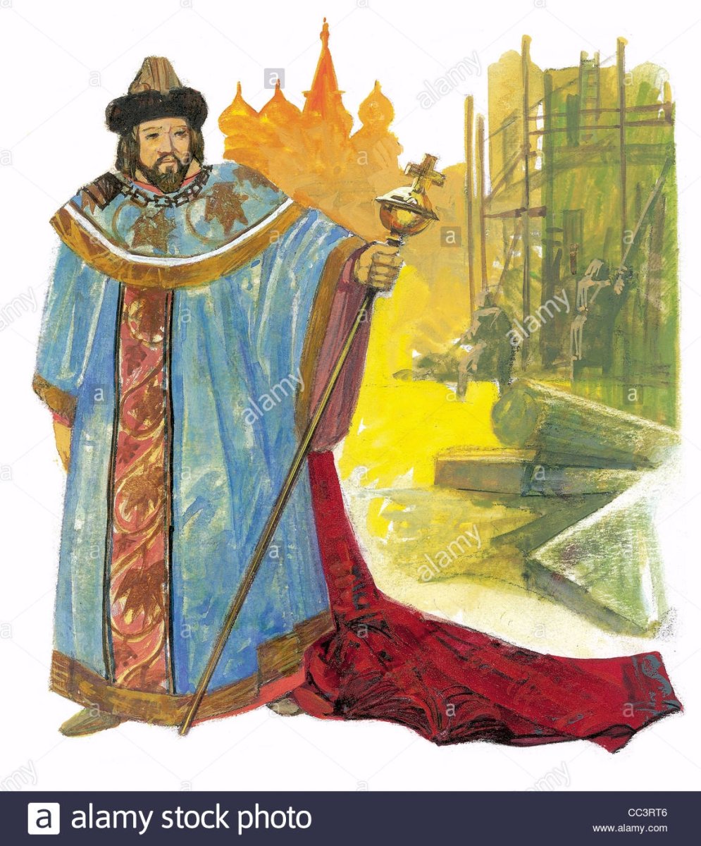 Лебедев портрет Ивана Грозного