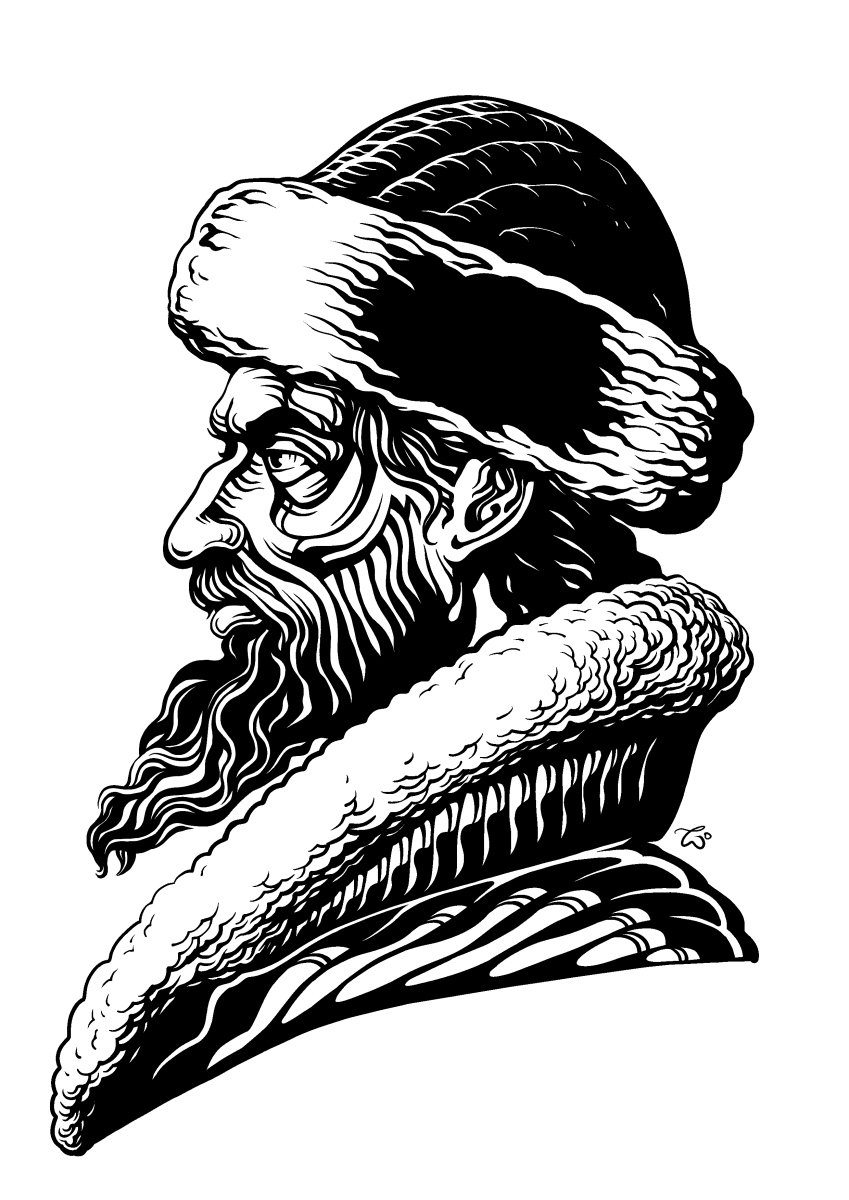 Иван Грозный литография