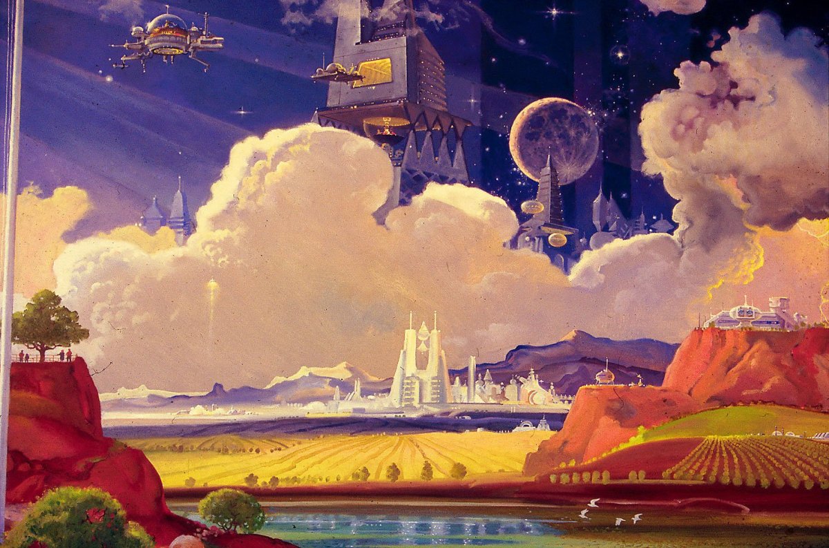 Роберт Макколл художник ретрофутуризм