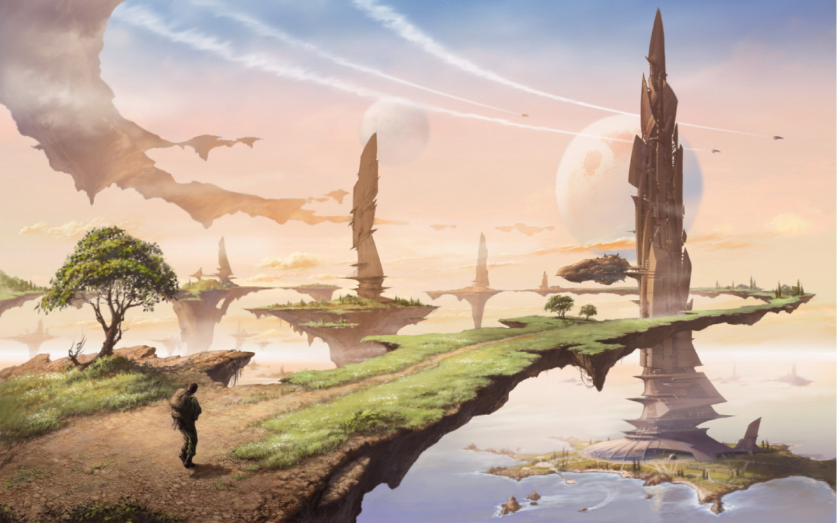 Фантастические пейзажи