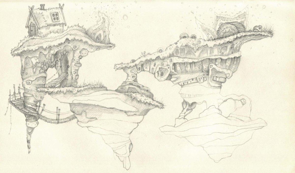 Фантастический мир карандашом