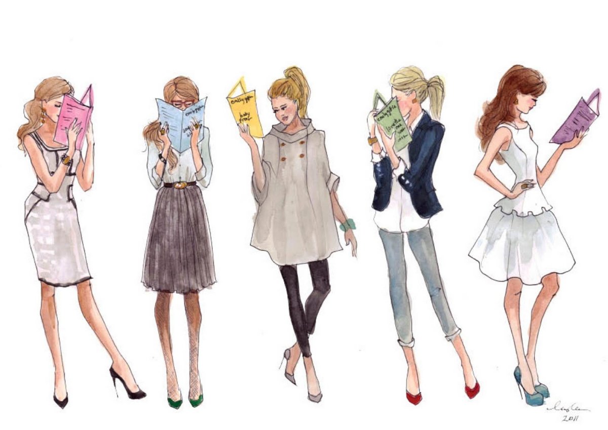 Мальчик и девочка мультяшные