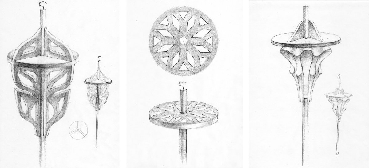 Веретено раскраска
